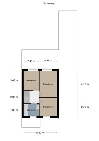Floorplan - Schepenstraat 24, 6243 DC Geulle